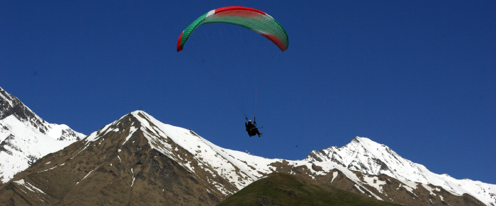 Snow Paragliding Caucasus